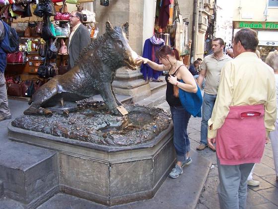 Porcellino Fountain