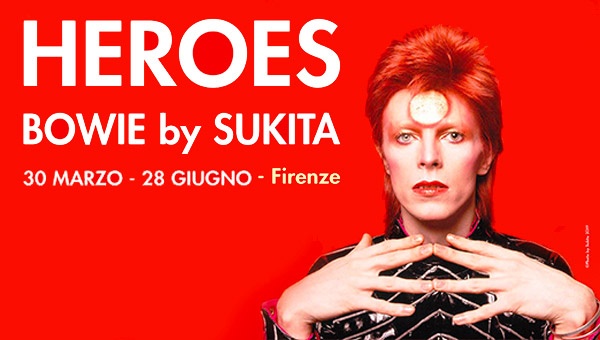 Heroes - David Bowie by Sukita