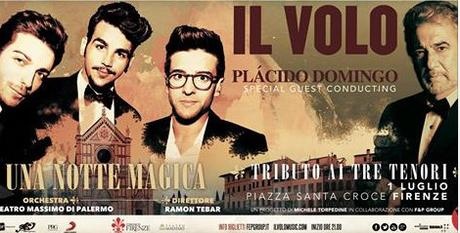 Il Volo&Placido Domingo a Firenze